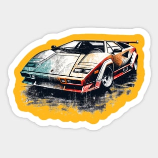 Lamborghini Countach Sticker